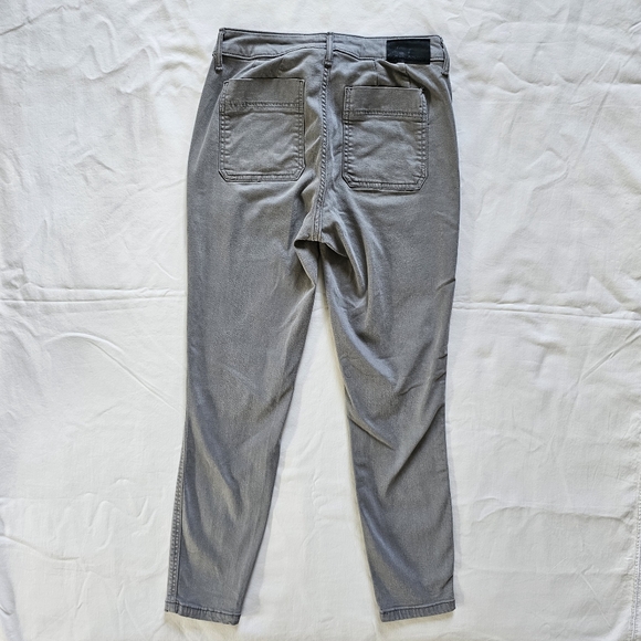 Calvin Klein Gray Stretchy Mid-rise Pockets Fall Office Skinny Jeans Size 28 - Picture 3 of 5